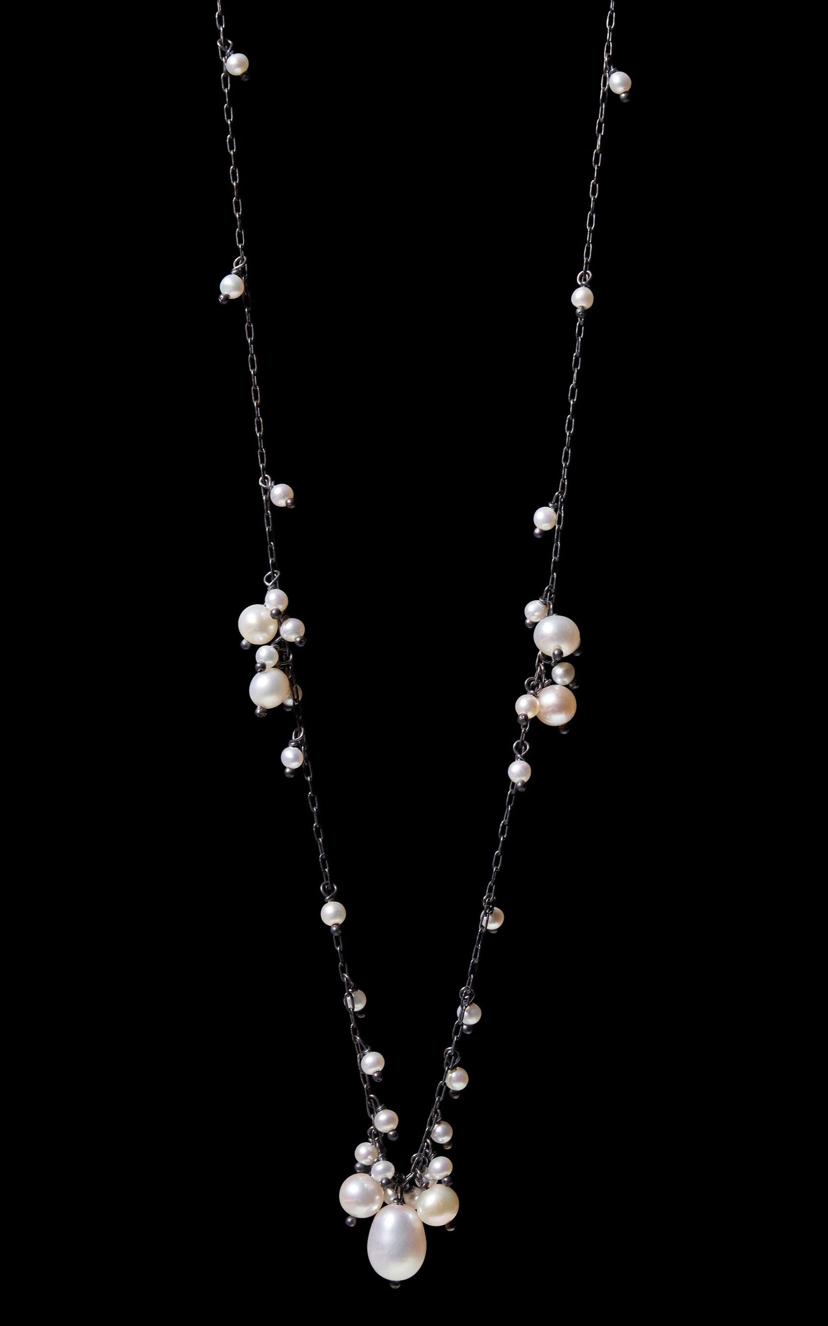 Pearl Necklace for Men | Fresh Water Pearl Chain